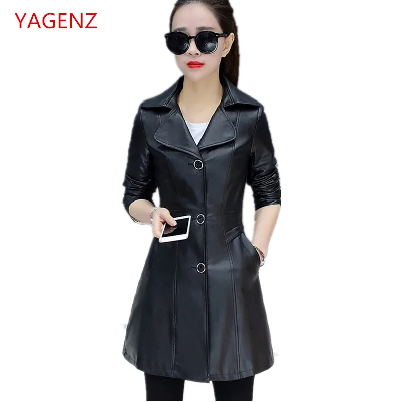 Women new outwear high quality Leather jacket woman 2018 plus size Autumn coat female fashion PU leather bomber BN3824 | Женская одежда