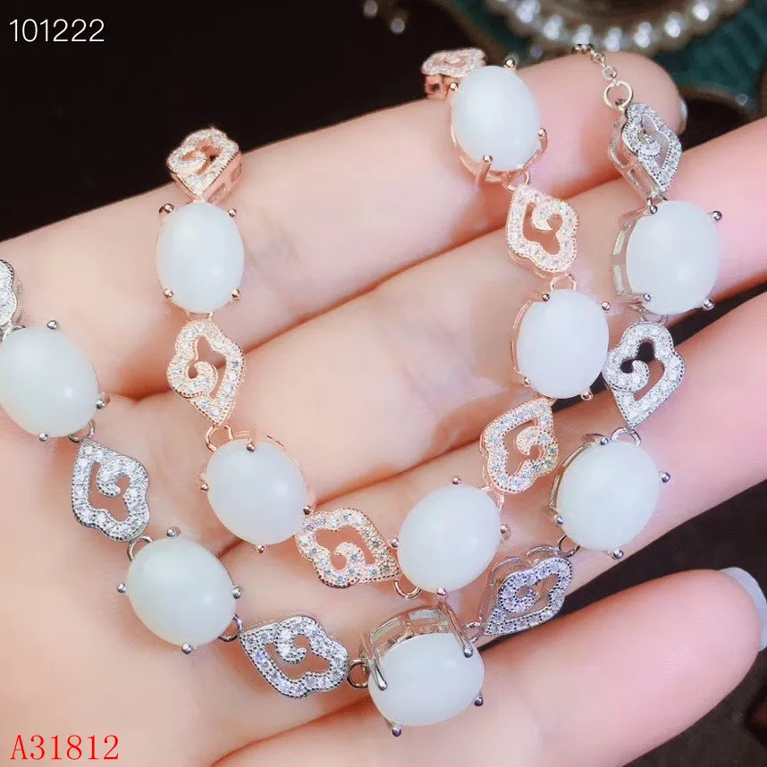 KJJEAXCMY Fine jewelry 925 Silver-inlaid Natural Sapphire Lady's Bracelet Support Detection
KJJEAXCMY Fine jewelry 925 Silver-inlaid Natural Sapphire Lady's Bracelet Support Detection
