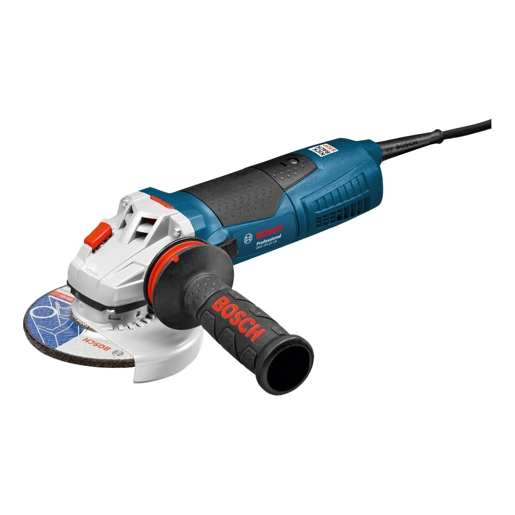 Машина шлифовальная угловая Bosch GWS17-125 CIEV (Мощность 1700 Вт, 2800-11500 об/мин холостого хода, диск 125 мм, блокировка шпинделя, регулировка скорости)
