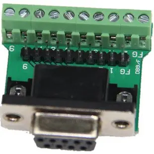 10Pcs ADAPTER - DB9 Converter FEMALE Breakout to Pin Header & Terminal Board, with screw thread, High Quality
10Pcs ADAPTER - DB9 Converter FEMALE Breakout to Pin Header & Terminal Board, with screw thread, High Quality