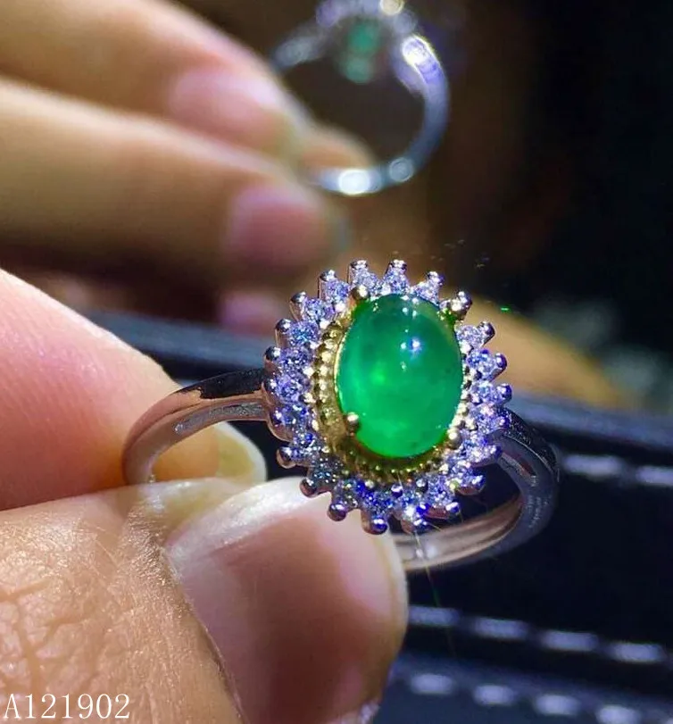 KJJEAXCMY Boutique Jewelryar 925 Silver-inlaid Natural Gem Emerald Girl Ring Support Detection
KJJEAXCMY Boutique Jewelryar 925 Silver-inlaid Natural Gem Emerald Girl Ring Support Detection