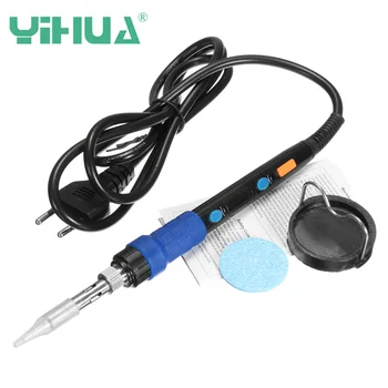 YIHUA 928D EU Plug Electric Soldering Iron Digital Display ESD Constant Temperature Temperature Adjustable Soldering Iron