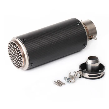 Motorcycle exhaust pipe muffler escapamento de moto carbon fiber exhaust with sticker for cbr650f s1000r er6n sv650 trk502 60mm
Motorcycle exhaust pipe muffler escapamento de moto carbon fiber exhaust with sticker for cbr650f s1000r er6n sv650 trk502 60mm
