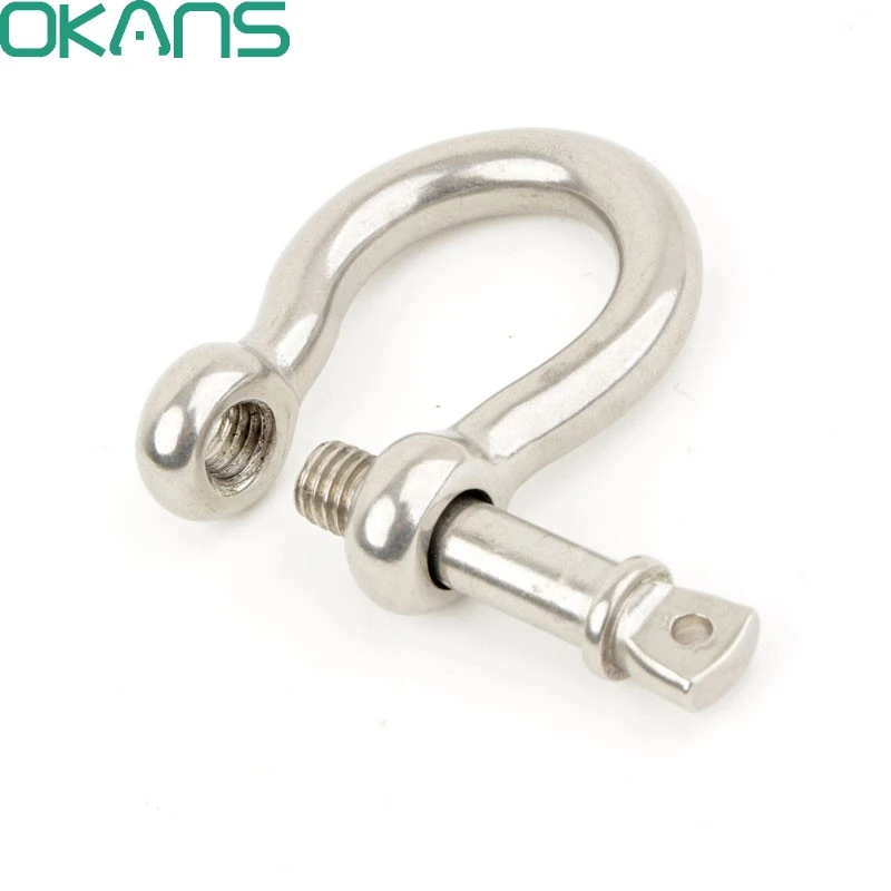 10Pc M6 6.3mm Stainless Steel Durable Bow Shackle & Screw Pin Anchor Accessories
10Pc M6 6.3mm Stainless Steel Durable Bow Shackle & Screw Pin Anchor Accessories