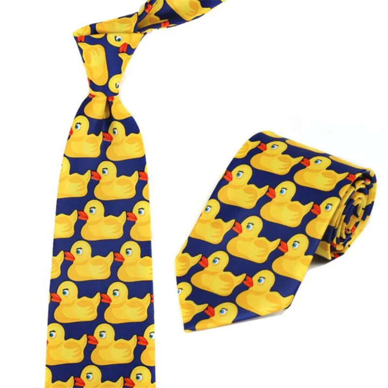 Movie How I Met Your Mother HIMYM Barney Yellow Duck Tie Costumes Accessories Funny Cartoon Tie
Movie How I Met Your Mother HIMYM Barney Yellow Duck Tie Costumes Accessories Funny Cartoon Tie