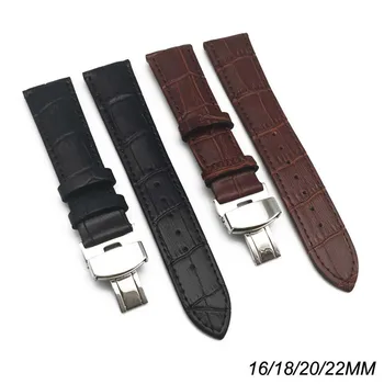 Men watch strap Genuine Leather Watchband Butterfly Buckle Watch Band Croco Grain Bracelet women Watch Strap 16 18 20 22 24mm
Men watch strap Genuine Leather Watchband Butterfly Buckle Watch Band Croco Grain Bracelet women Watch Strap 16 18 20 22 24mm