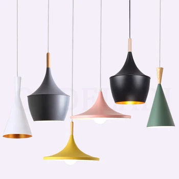 Modern Nordic Wood Aluminum Lampshade Pendant Lights colorful creative dining room living room bar illumination lamps
Modern Nordic Wood Aluminum Lampshade Pendant Lights colorful creative dining room living room bar illumination lamps