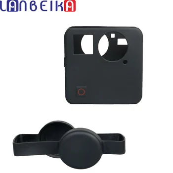 LANBEIKA 2 in 1 Silicone Protective Case Skin Rubber Cover + Lens Cap Case for GoPro Fusion 360-degree Camera
LANBEIKA 2 in 1 Silicone Protective Case Skin Rubber Cover + Lens Cap Case for GoPro Fusion 360-degree Camera