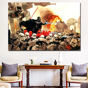 Darth Vader Poster Punish Storming Troopers Star Wall Art Wars Canvas Print Picture Painting For Living Room
Darth Vader Poster Punish Storming Troopers Star Wall Art Wars Canvas Print Picture Painting For Living Room