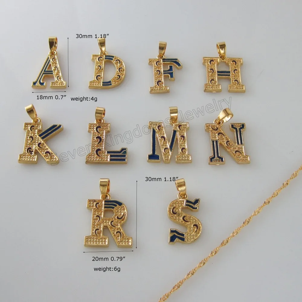 Min order 10$/ CAN MIX - YELLOW GOLD GP 18" TWIST NECKLACE& 10 LETTERS HAVE LETTER A D F H K L M N R S INITIAL PENDANT
Min order 10$/ CAN MIX - YELLOW GOLD GP 18" TWIST NECKLACE& 10 LETTERS HAVE LETTER A D F H K L M N R S INITIAL PENDANT