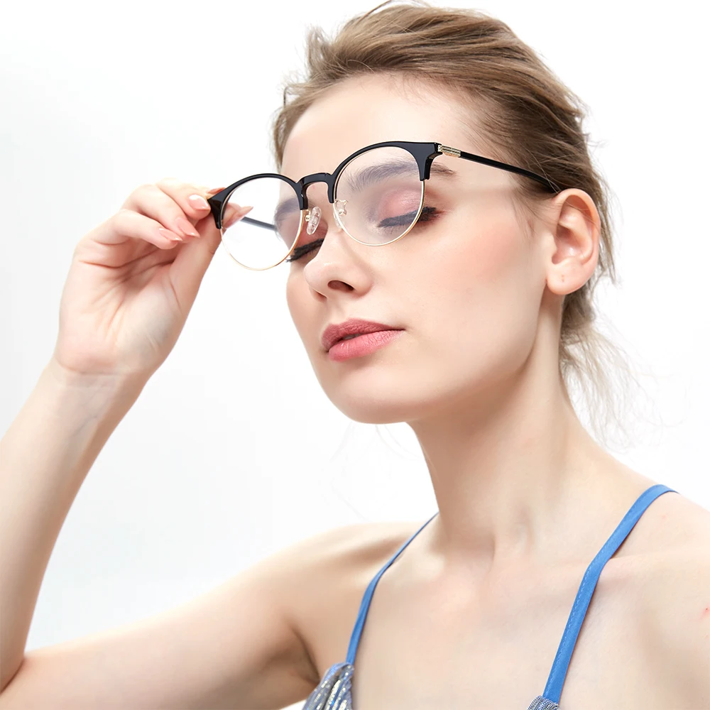 Free shipping Retro Alloy and acetate bi-material patchwork reading glasses frame for prescription optical lens
Free shipping Retro Alloy and acetate bi-material patchwork reading glasses frame for prescription optical lens