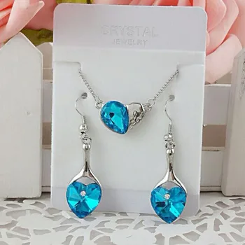 Free Gift Away For Women Wedding Bridal Jewelry Sets Party Trendy Occasion Crystal Jewellery Sets Silver Plated Navy Blue Stone
Free Gift Away For Women Wedding Bridal Jewelry Sets Party Trendy Occasion Crystal Jewellery Sets Silver Plated Navy Blue Stone