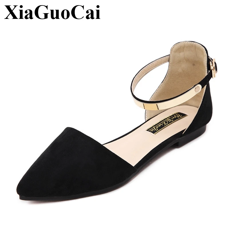New Shoes Women Sandals Large Size Pointed Toe Flat Sandals with Ankle Strap Spring Summer Stylish Solid Ladies Shoes Anti-skid
New Shoes Women Sandals Large Size Pointed Toe Flat Sandals with Ankle Strap Spring Summer Stylish Solid Ladies Shoes Anti-skid