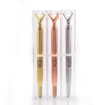 1pc Eyebrow Manual Pen Microblading Tattoo Tool for Permanent Makeup 3D Eyebrow Lip Embroidery Munsu Tebori With Crystal Diamond
1pc Eyebrow Manual Pen Microblading Tattoo Tool for Permanent Makeup 3D Eyebrow Lip Embroidery Munsu Tebori With Crystal Diamond