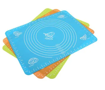 Silicone pad high temperature resistant Thickening slip circle with scale Kneading dough baking mat
Silicone pad high temperature resistant Thickening slip circle with scale Kneading dough baking mat