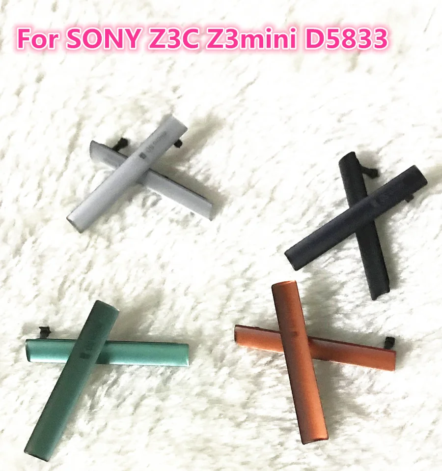Z3 Compact SIM Card + Micro SD & USB Charging Slot Port Dust Plug Block sets Cover For Sony Xperia Z3 Compact mini D5803 D5833
Z3 Compact SIM Card + Micro SD & USB Charging Slot Port Dust Plug Block sets Cover For Sony Xperia Z3 Compact mini D5803 D5833