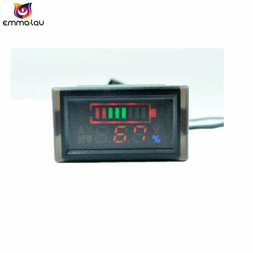 2In1 Waterproof Battery Capacity Indicator LED Digital Car Voltage 12V 24V 36V 48V Lithium Lead Acid Batteries Voltmeter Tester
2In1 Waterproof Battery Capacity Indicator LED Digital Car Voltage 12V 24V 36V 48V Lithium Lead Acid Batteries Voltmeter Tester