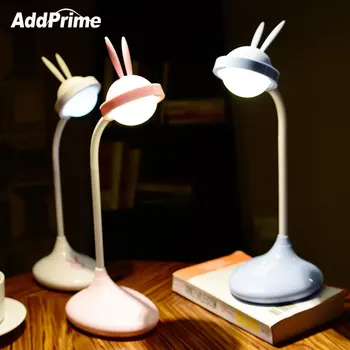 Cute Rabbit LED Touch Control Book Light Rechargeable Flexible Reading Book Lamp Children Student Eye Protection Table Desk Lamp
Cute Rabbit LED Touch Control Book Light Rechargeable Flexible Reading Book Lamp Children Student Eye Protection Table Desk Lamp