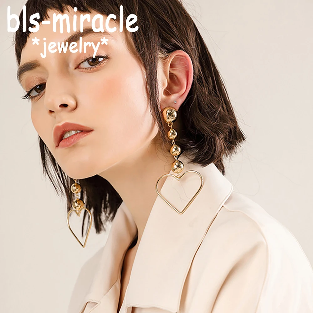 Bls-miracle Fashion Bohemia Earrings Ball Hollow Heart Design Dangle Earring Best Gift Lover's Girl Accessories Wholesale E349
Bls-miracle Fashion Bohemia Earrings Ball Hollow Heart Design Dangle Earring Best Gift Lover's Girl Accessories Wholesale E349