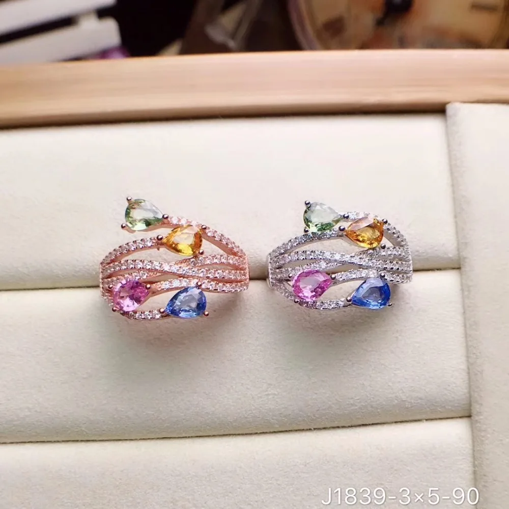 KJJEAXCMY fine jewelry 925 sterling silver inlaid natural gemstone colorful sapphire female ring support test
KJJEAXCMY fine jewelry 925 sterling silver inlaid natural gemstone colorful sapphire female ring support test