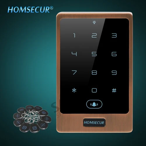 HOMSECUR Waterproof Wiegand 26/34 Metal Access Control 125Khz RFID Reader+Tamper Alarm
HOMSECUR Waterproof Wiegand 26/34 Metal Access Control 125Khz RFID Reader+Tamper Alarm