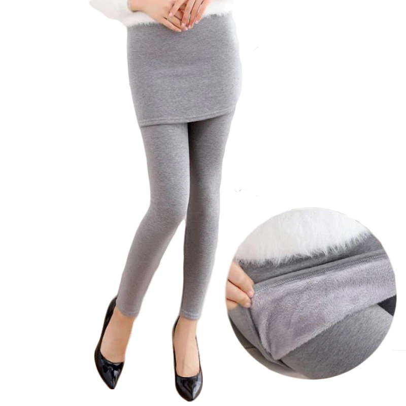 2018 Winter Thick Velvet Leggings Women Plus Size 3XL Fake Two Piece Skinny Hip Skirt Leggings Trousers Slim Women CM1858
2018 Winter Thick Velvet Leggings Women Plus Size 3XL Fake Two Piece Skinny Hip Skirt Leggings Trousers Slim Women CM1858