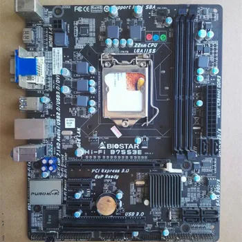 For BIOSTAR B75S3E Original Used Desktop Motherboard B75 LGA 1155 DDR3 16G SATA3 USB3.0 Micro ATX 
For BIOSTAR B75S3E Original Used Desktop Motherboard B75 LGA 1155 DDR3 16G SATA3 USB3.0 Micro ATX