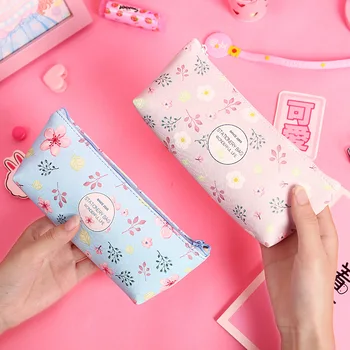 12pc/lot New flower PU storage bag / women student creative large stationery bag/pencil pen cosmetic bag
12pc/lot New flower PU storage bag / women student creative large stationery bag/pencil pen cosmetic bag