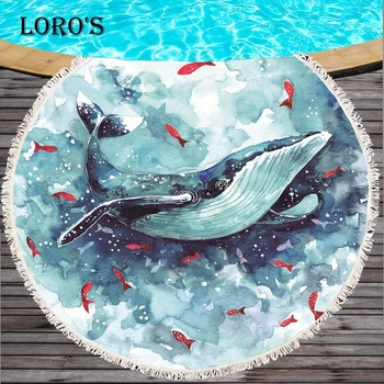 Chic Ocean Series Big Sea Shark Beach Towel Round Tassels Microfiber Yoga Mat Bath Towel Picnic Blanket Mat Tapestry 150*150
Chic Ocean Series Big Sea Shark Beach Towel Round Tassels Microfiber Yoga Mat Bath Towel Picnic Blanket Mat Tapestry 150*150