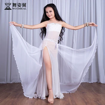 Bellydance Rhinestone sleeveless Placketing Belly dance One-piece dress skirt 2pcs set for Girl/children,Performance Wear RT281
Bellydance Rhinestone sleeveless Placketing Belly dance One-piece dress skirt 2pcs set for Girl/children,Performance Wear RT281
