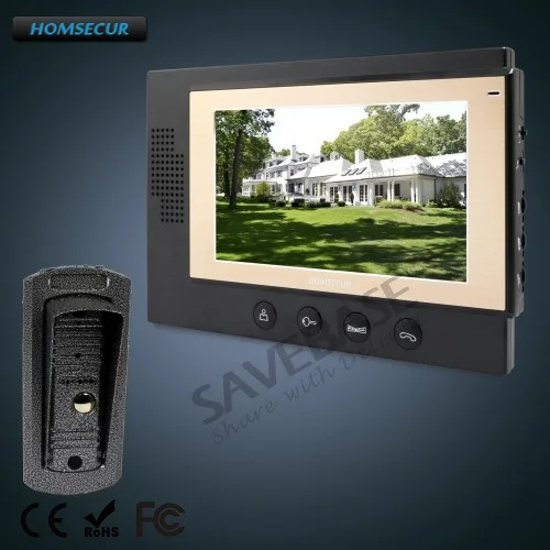HOMSECUR 7" Wired Video&Audio Smart Doorbell+Metal Case Camera for Apartment RU Warehouse
HOMSECUR 7" Wired Video&Audio Smart Doorbell+Metal Case Camera for Apartment RU Warehouse