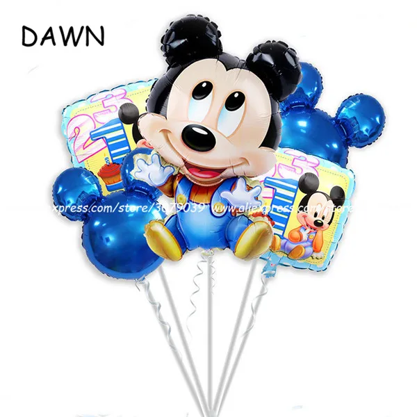 5pcs/set Happy birthday decoration Minnie Mickey balloon Mouse pink Blue Foil Balloons Baby Shower children's toys
5pcs/set Happy birthday decoration Minnie Mickey balloon Mouse pink Blue Foil Balloons Baby Shower children's toys