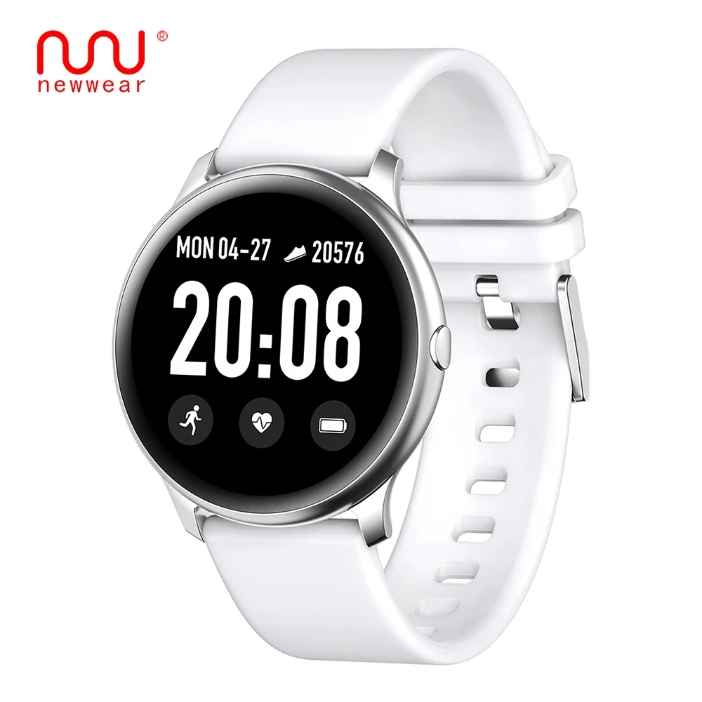 Newwear KW19 smart watch 1.3 inch screen Heart Rate Blood Pressure Waterproof for IOS and Android
Newwear KW19 smart watch 1.3 inch screen Heart Rate Blood Pressure Waterproof for IOS and Android