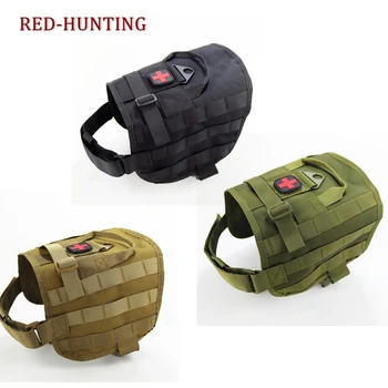 Tactical Military K9 MOLLE Service Dog Harness Vest Harness Molle System Dog Training Dog Vest
Tactical Military K9 MOLLE Service Dog Harness Vest Harness Molle System Dog Training Dog Vest