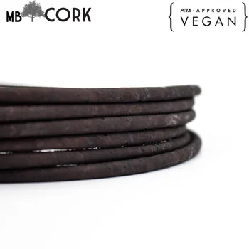 10Meter Portuguese natural cork 5mm dark brown round cork cord rope wholesale jewelry supplies /Findings COR-175-10
10Meter Portuguese natural cork 5mm dark brown round cork cord rope wholesale jewelry supplies /Findings COR-175-10