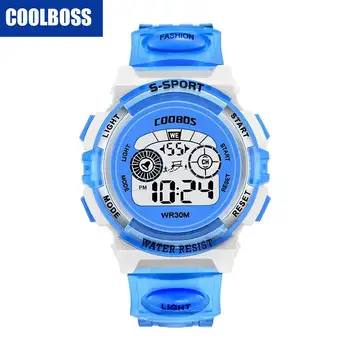 Waterproof Blue Children's Watches Sports Child Watch Led Digital Electronic Kids Wristwatch Boys Girls Gift Premium Brand Date
Waterproof Blue Children's Watches Sports Child Watch Led Digital Electronic Kids Wristwatch Boys Girls Gift Premium Brand Date