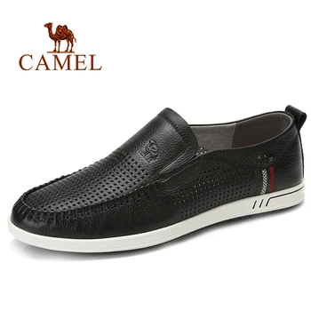 CAMEL Men's Shoes Soft Genuine Leather Breathable Punching Casual Fashion Lightweight Driving Men Loafers Business Shoes Men
CAMEL Men's Shoes Soft Genuine Leather Breathable Punching Casual Fashion Lightweight Driving Men Loafers Business Shoes Men