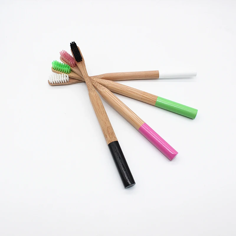 4 Colors Hard Bristles Bamboo Toothbrush Natural Eco-friendly Material Small Head Round Bamboo Material Handle Toothbrush
4 Colors Hard Bristles Bamboo Toothbrush Natural Eco-friendly Material Small Head Round Bamboo Material Handle Toothbrush