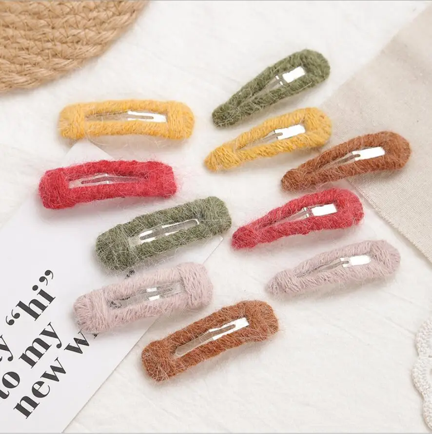 Japanese Version Of Imitation Rabbit Hair Knitting Hair Clip Girls Simple Pure Color Clip Woman Hair Accessories
Japanese Version Of Imitation Rabbit Hair Knitting Hair Clip Girls Simple Pure Color Clip Woman Hair Accessories