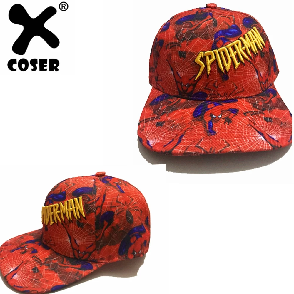 XCOSER Christmas Gift Spider-Man Hat Marvel Derivative Spider-Man Related Embroidered Hat Canvas Orange Red Cosplay Prop
XCOSER Christmas Gift Spider-Man Hat Marvel Derivative Spider-Man Related Embroidered Hat Canvas Orange Red Cosplay Prop