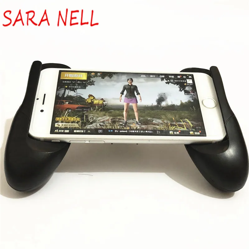 SARA NELL mobile game support gamepad bracket for iPhone X 8 Samsung S8 Plus xiaomi handle stand Mobile PUBG phone game holder
SARA NELL mobile game support gamepad bracket for iPhone X 8 Samsung S8 Plus xiaomi handle stand Mobile PUBG phone game holder