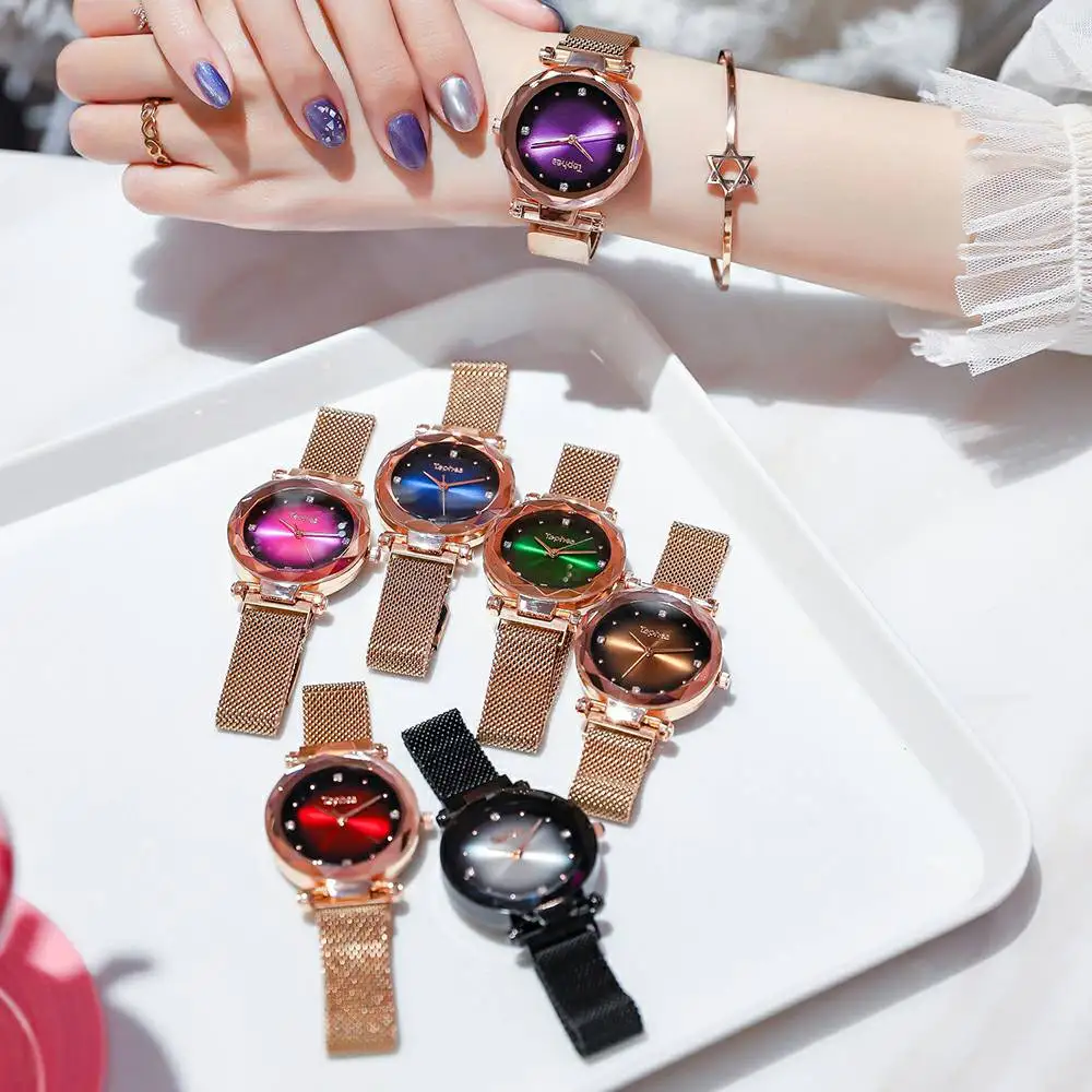 Luxury Brand Diamond Women Watch Magnetic Starry Sky Watch For Female Clock Waterproof Ladies Wrist Watch relogio feminino
Luxury Brand Diamond Women Watch Magnetic Starry Sky Watch For Female Clock Waterproof Ladies Wrist Watch relogio feminino