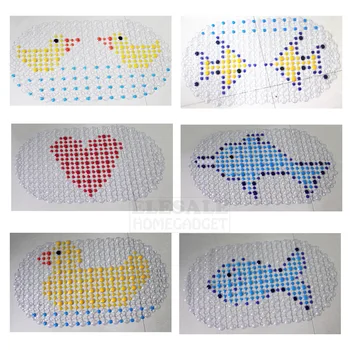 Cute Transparent 38cm*69cm Cartoon Anti-Slip PVC Bath Mats Bathroom Carpet Shower Pad Toilet Soft Massage Pad 
Cute Transparent 38cm*69cm Cartoon Anti-Slip PVC Bath Mats Bathroom Carpet Shower Pad Toilet Soft Massage Pad