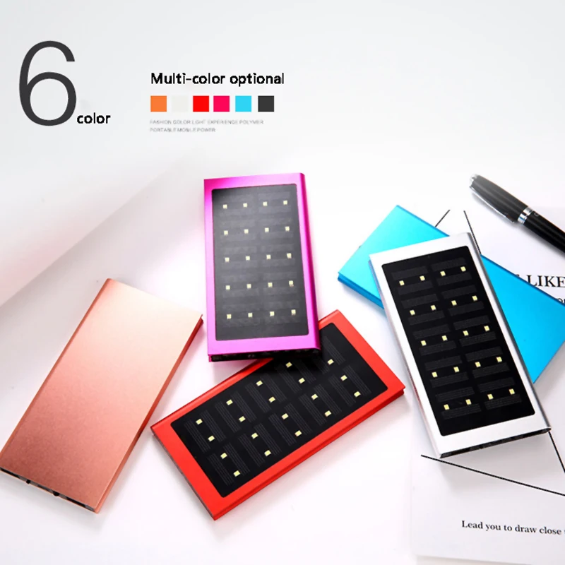 2018 New Ultra-thin 10000mAh Power Bank Portable Polymer Powerbank Battery Mobile Power With LED Camping Light For Xiaomi iPhone
2018 New Ultra-thin 10000mAh Power Bank Portable Polymer Powerbank Battery Mobile Power With LED Camping Light For Xiaomi iPhone