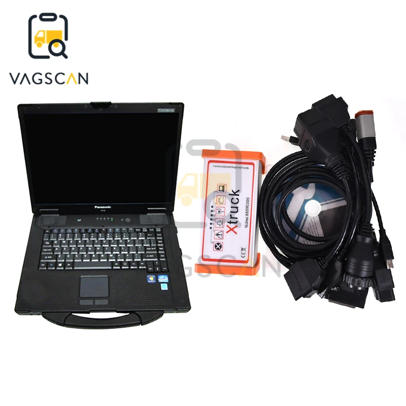 Toughbook CF52 I5 CPU vocom 88890300 диагностический сканер Xtruck Y1 для Volvo/Renault/UD/Mack trucks|Анализатор