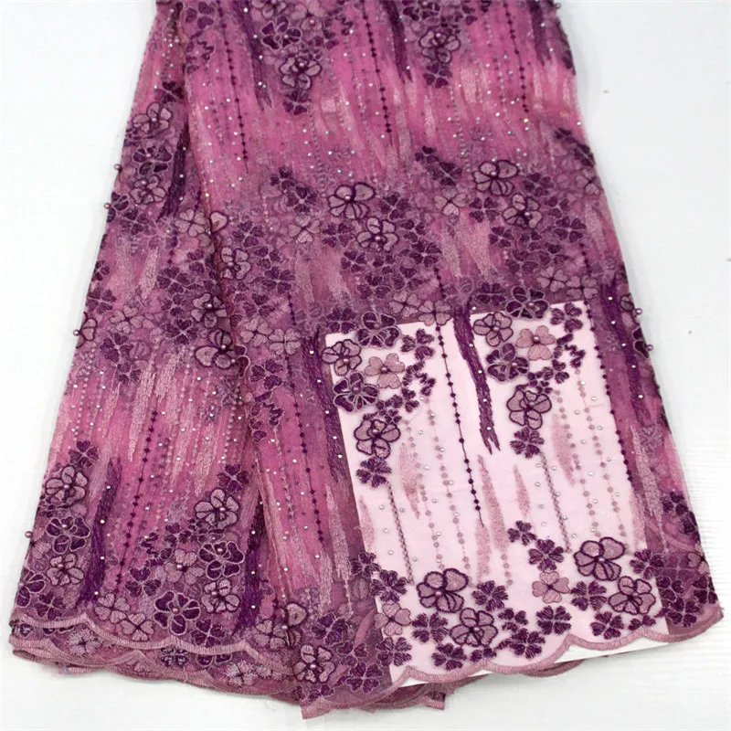 HFX Indian Wedding Fashion Beaded Pink Embroidery Nigeria French Tulle Net Laces Latest African Lace Fabrics With Stones X955-4
HFX Indian Wedding Fashion Beaded Pink Embroidery Nigeria French Tulle Net Laces Latest African Lace Fabrics With Stones X955-4