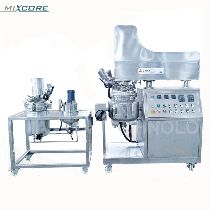 ZJR Button Control Liquid Food And Cream Production Equipment Emulsifying Mixer Vacuum Blender Homogenization Emulsifier
ZJR Button Control Liquid Food And Cream Production Equipment Emulsifying Mixer Vacuum Blender Homogenization Emulsifier