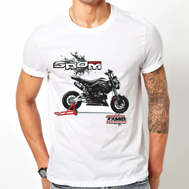 MOTO GP campeon shirt Honda GROM 125 print T-Shirt Men short sleeve Motorcycle lovers Tops white hipster cool Tee
MOTO GP campeon shirt Honda GROM 125 print T-Shirt Men short sleeve Motorcycle lovers Tops white hipster cool Tee