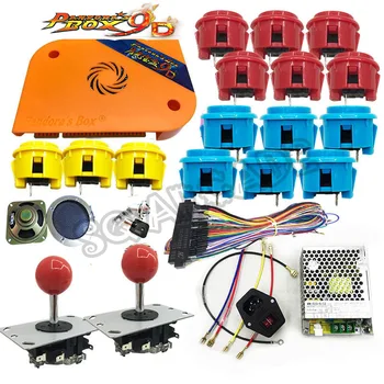 Arcade parts Bundles kit With 2222 in 1 Pandora Box 9D upgrade version lighted Joystick LED Buttons for Arcade Cabinet Machine
Arcade parts Bundles kit With 2222 in 1 Pandora Box 9D upgrade version lighted Joystick LED Buttons for Arcade Cabinet Machine