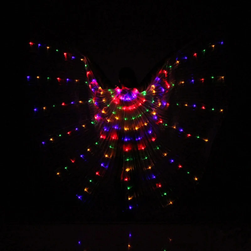 Wings Dance Led Isis Wings Belly Dance Shining Led Wing Open 360 Adjustable Sticks Accessory Stage Performance Props With Stick
Wings Dance Led Isis Wings Belly Dance Shining Led Wing Open 360 Adjustable Sticks Accessory Stage Performance Props With Stick